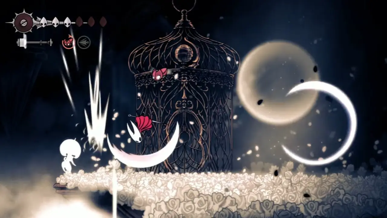 Jogabilidade e combate em Hollow Knight Silksong