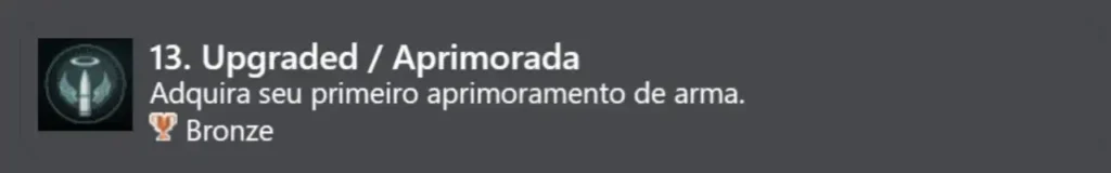 13. Aprimorada (Bronze)