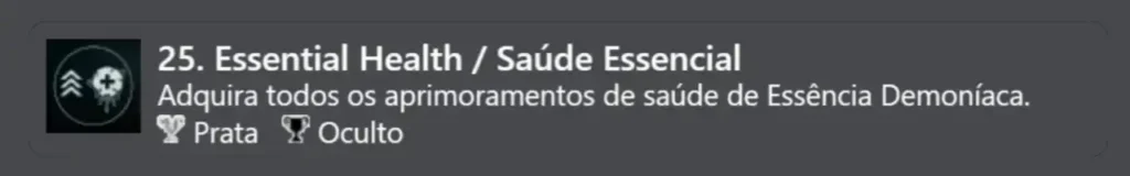 25. Saúde Essencial (Prata)