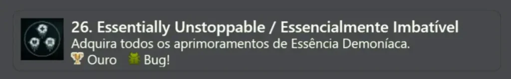 26. Essencialmente Imbatível (Ouro) + (Bug)