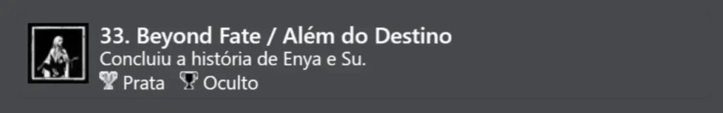 33. Além do Destino (Prata)