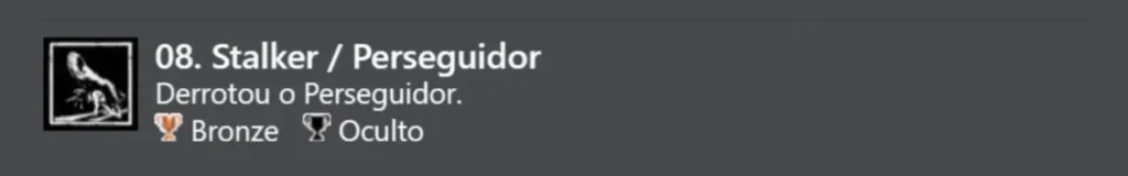 8. Perseguidor (Bronze)