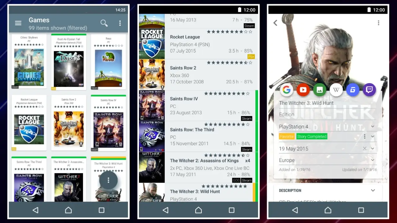 My Game Collection (Android e iOS)