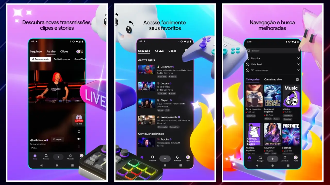 Twitch (Android e iOS)