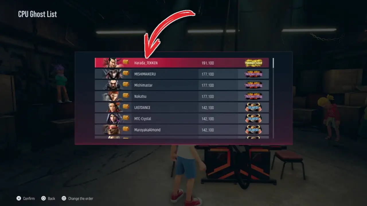 derrote um oponente muito especial o Fantasma de Harada_TEKKEN