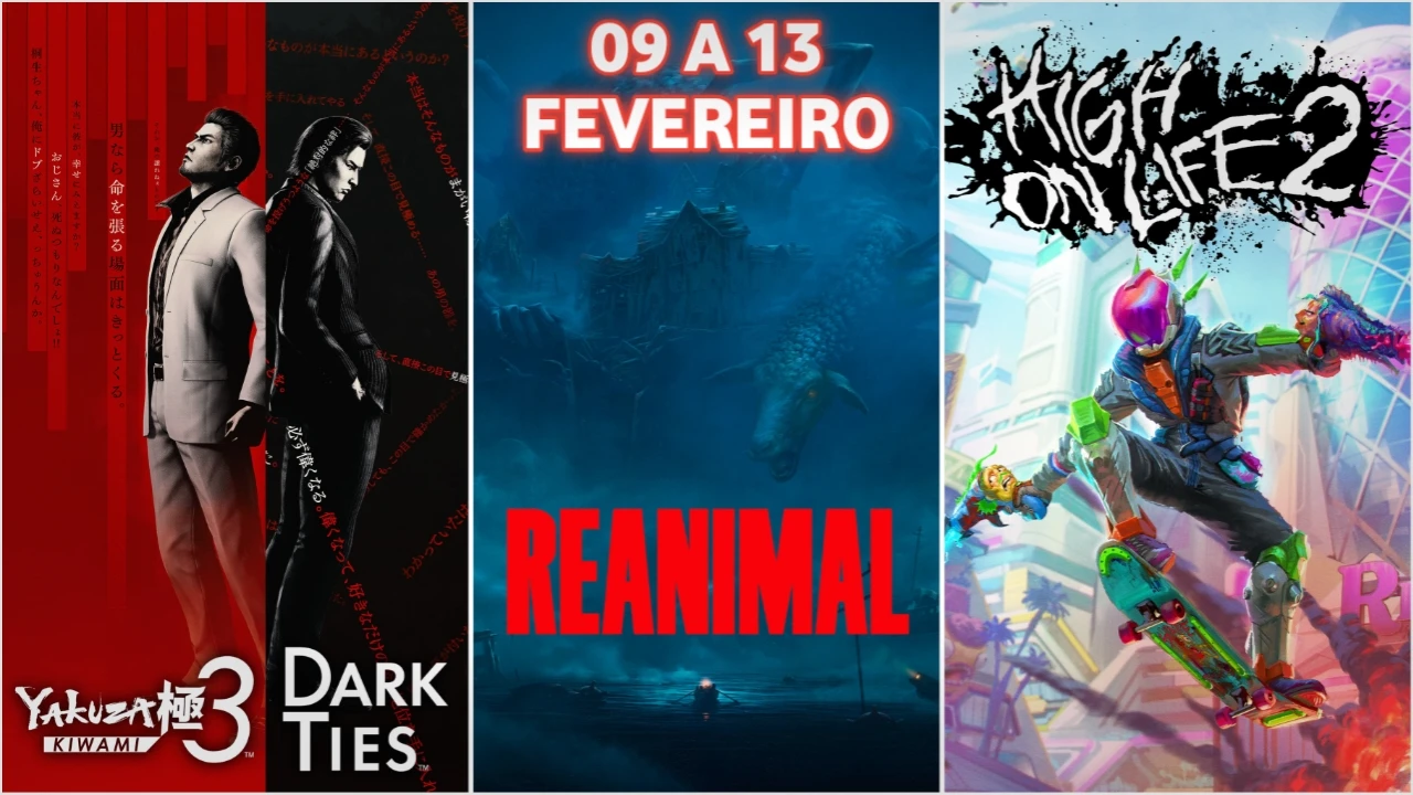 Jogos para PS5 e Xbox Series X que chegam 09 a 13 de Fevereiro