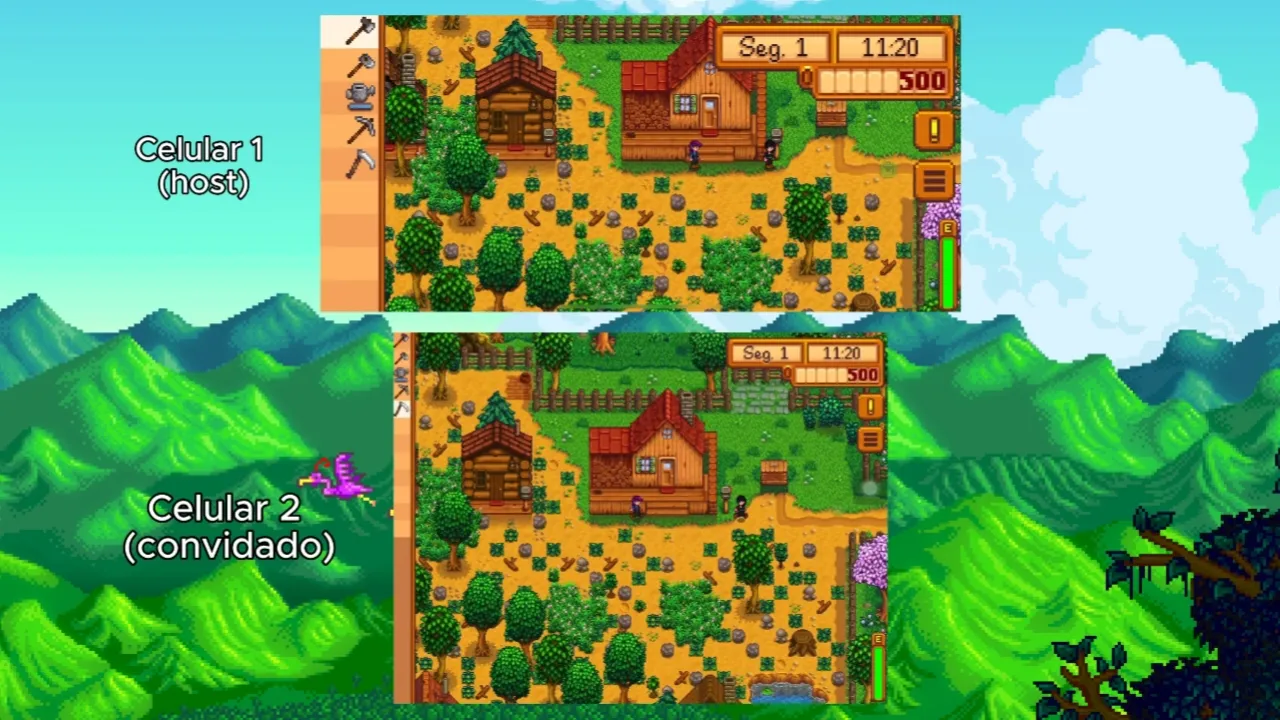 Vale a pena usar o multiplayer do Stardew Valley no celular