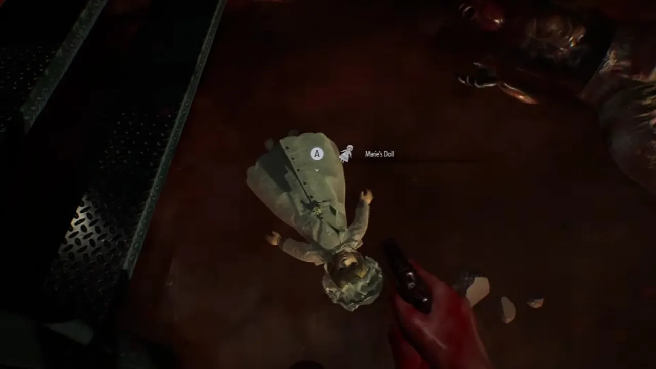 Encontre a boneca de Marie durante a fuga