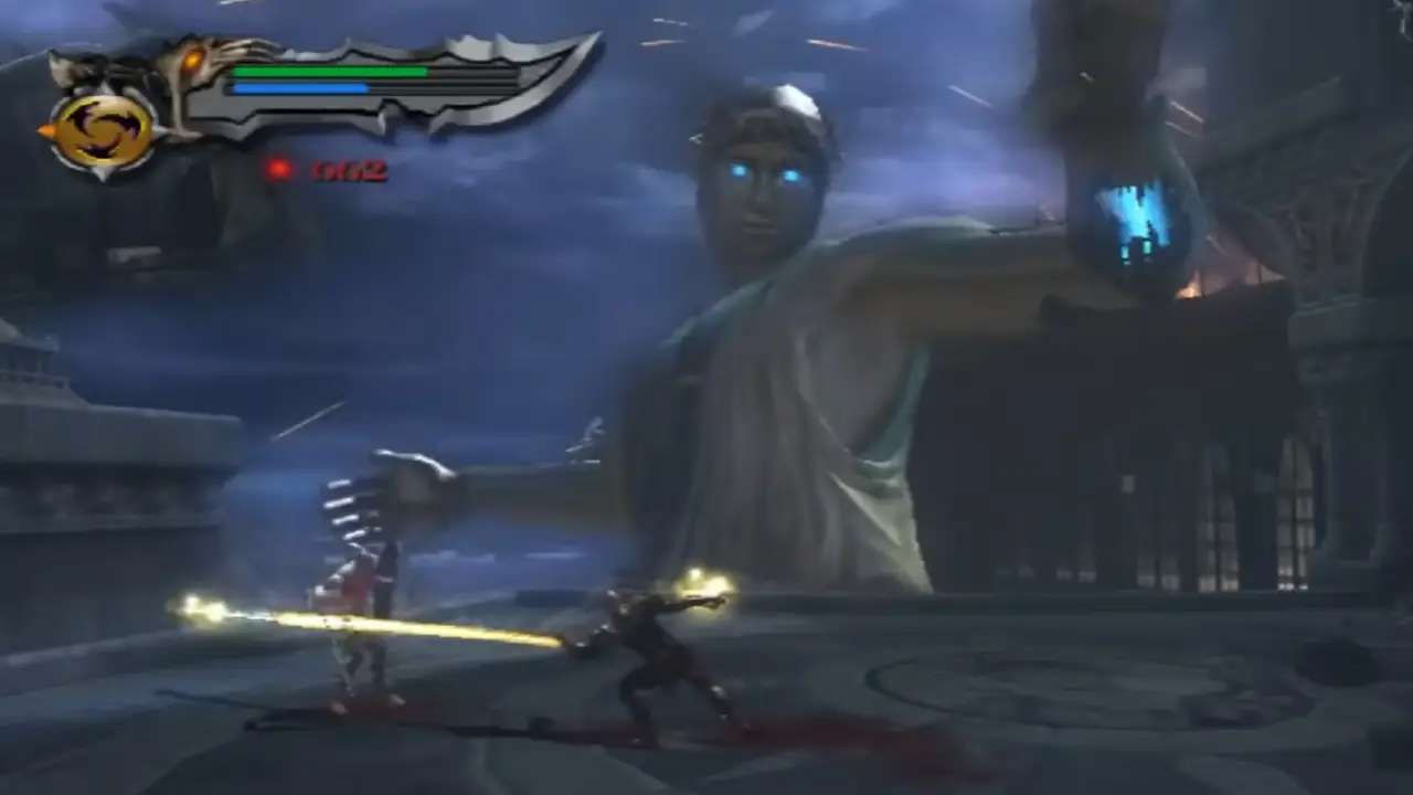 God of War II no PlayStation 2