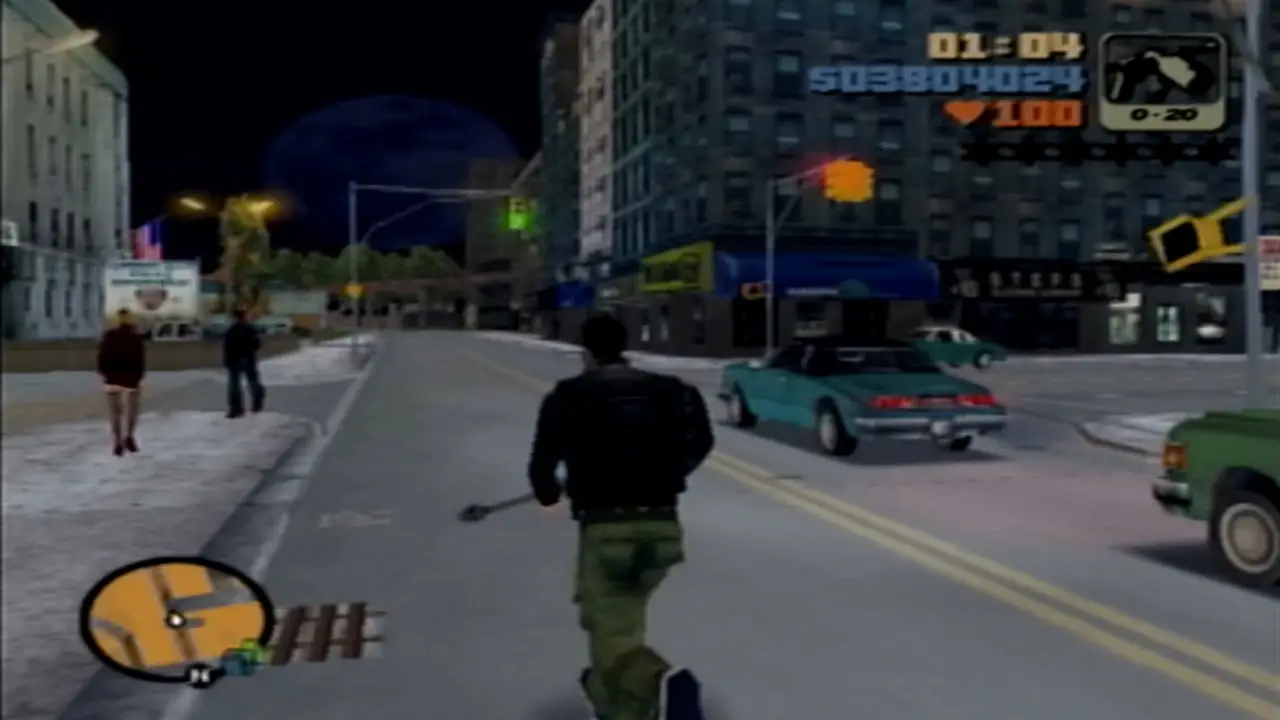 Grand Theft Auto III no PlayStation 2