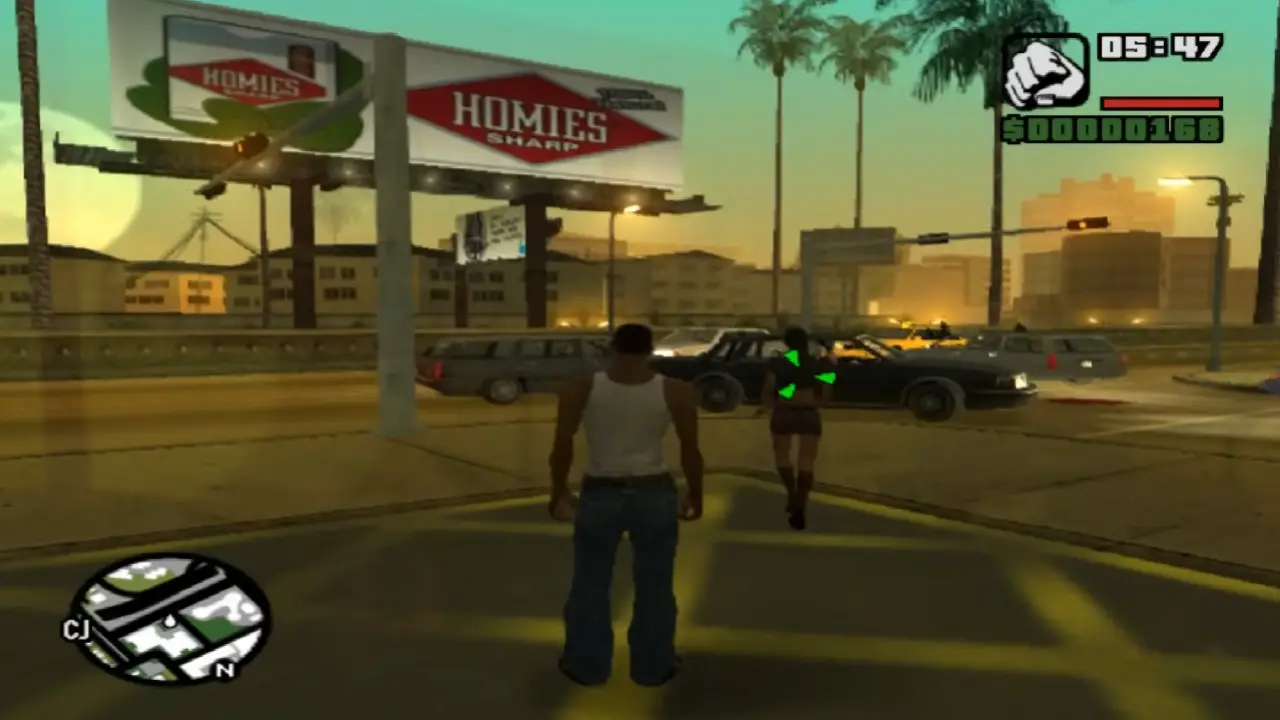Grand Theft Auto San Andreas no PlayStation 2