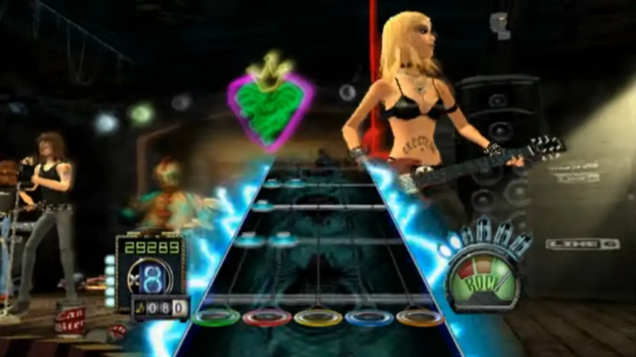 Guitar Hero III Legends of Rock no PlayStation 2