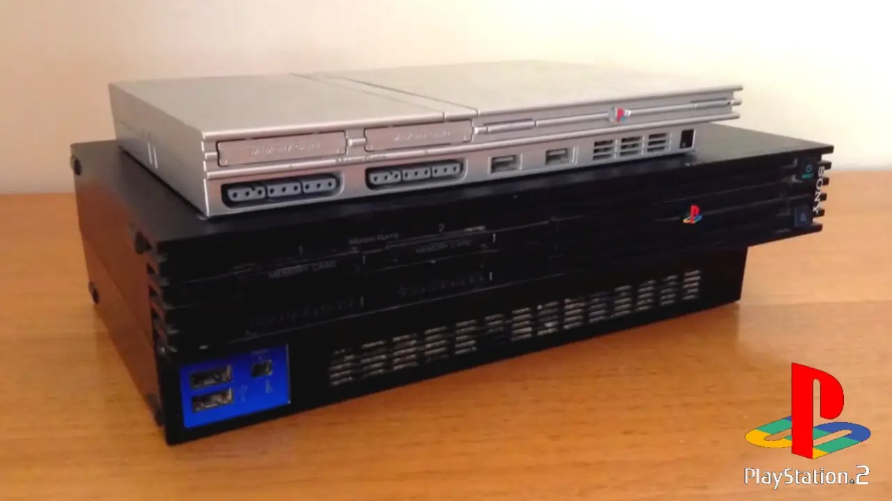 Imagem do console PlayStation 2