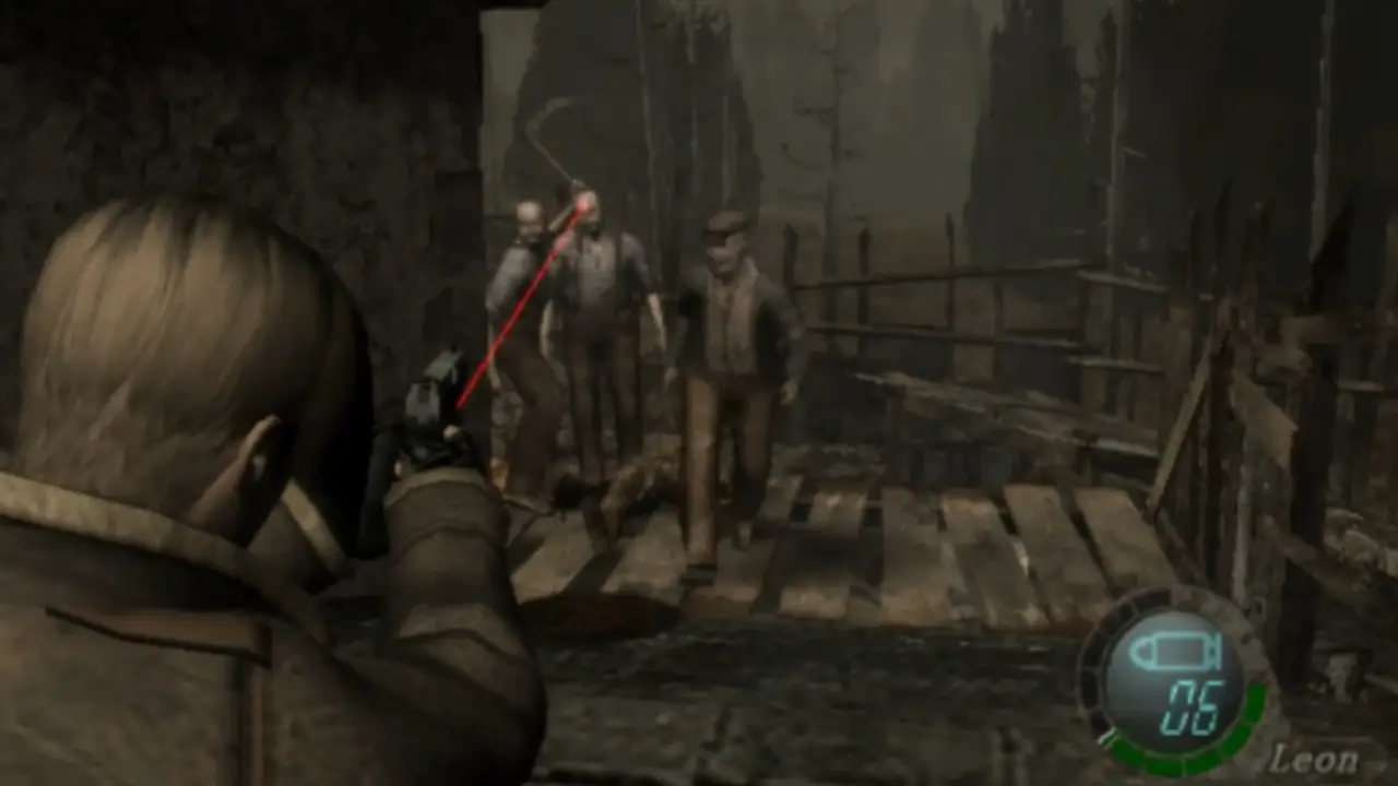 Resident Evil 4 no PlayStation 2