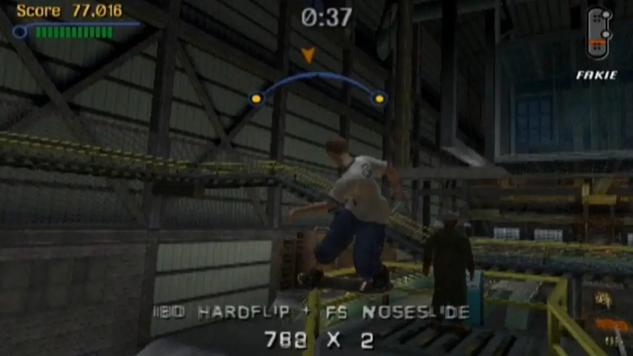 Tony Hawk's Pro Skater 3 no PlayStation 2
