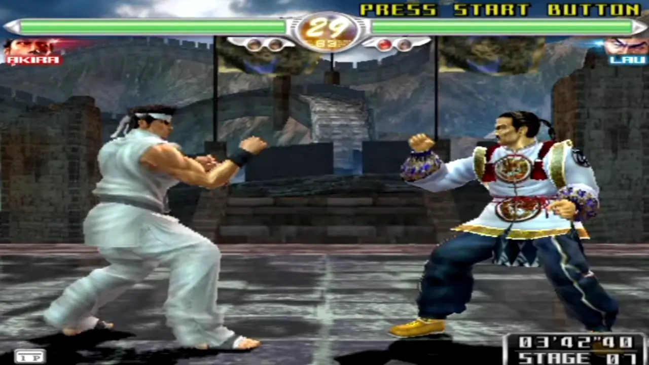 Virtua Fighter 4 no PlayStation 2